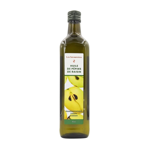 Huile de pépins de raisin 75 cl