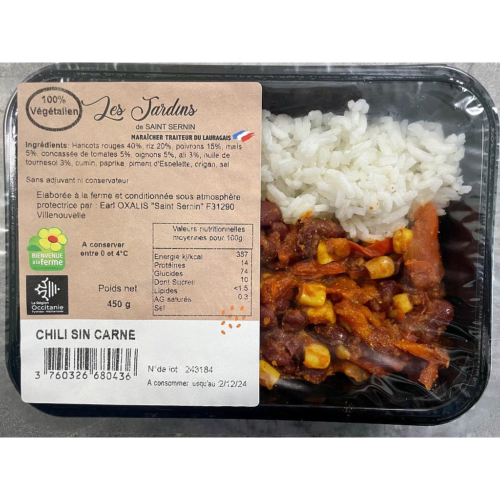 Chili sin carne 450 g 