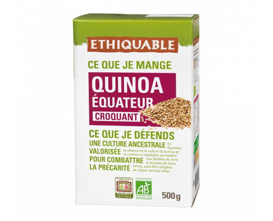 Quinoa croquant Equateur BIO 500 g
