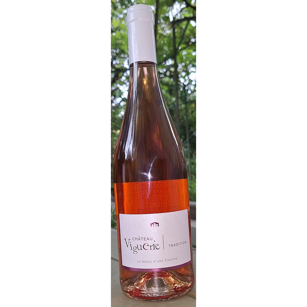 Vin rosé Château Viguerie AOP Fronton Tradition 75 cl Bio