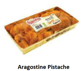Gateau Aragostine pistache 170 g