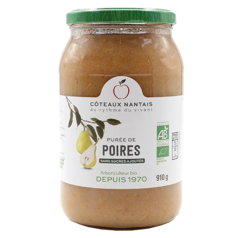 Purée de poire 910 g Bio 