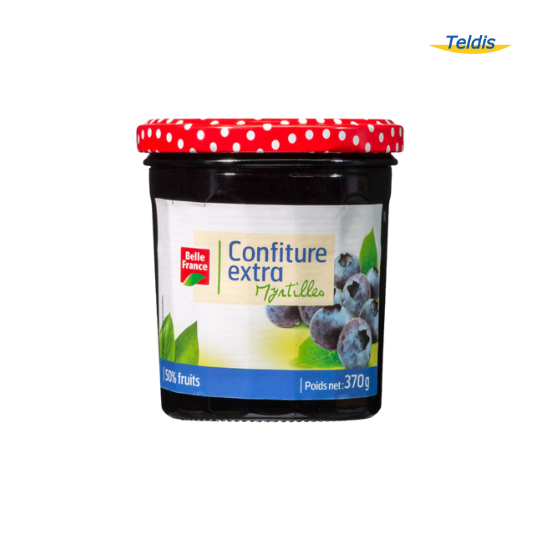Confiture myrtille 370 gr 