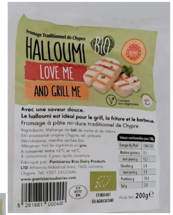 Halloumi Bio 200 g